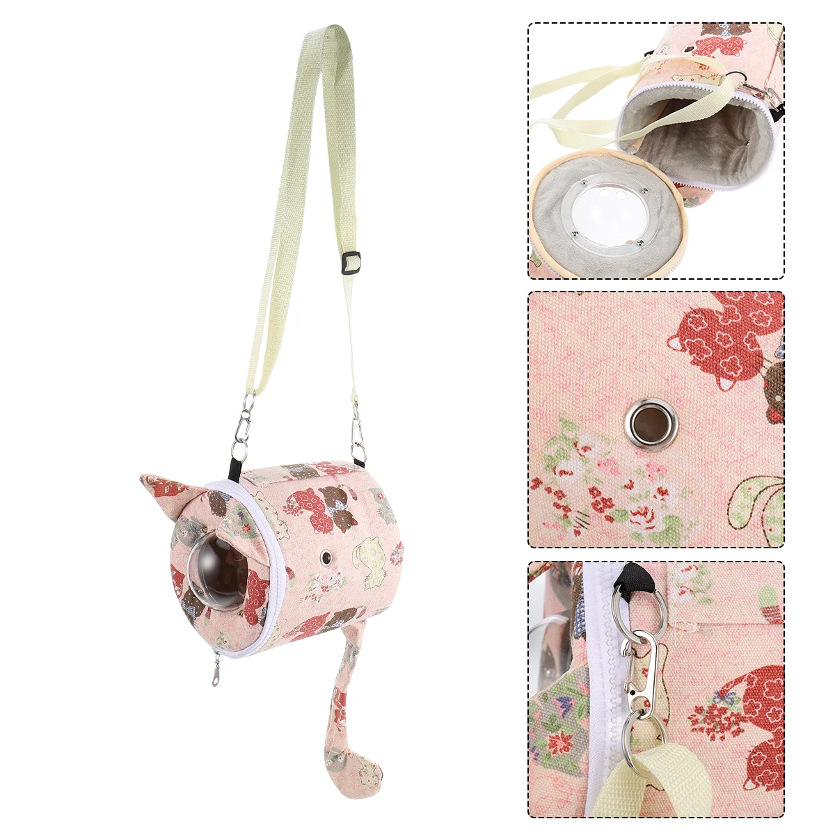 

Carrier Hedgehog Guineahamster Sling Cat Backpack Supplies Cage Rabbit Pouch Bag Puppy