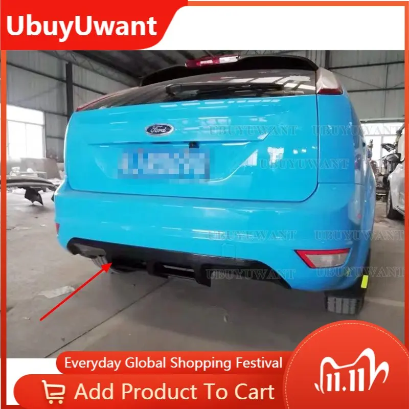

Черный Задний спойлер из АБС-пластика для Ford Focus 2009 2010 2011 2013