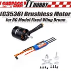 Бесщеточный электродвигатель TTHOBBY SURPASS 2814 (C3536) с внешним ротором, КВ, 40 А, бесщеточный ESC BEC для радиоуправляемого самолета с фиксированным крылом DYS