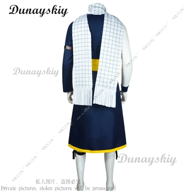 Парик для косплея Natsu Dragneel аниме Фея мужской хвост тату-наклейка взрослых и