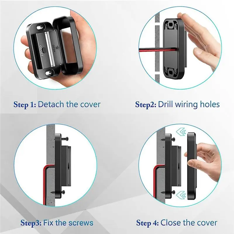 Фото Панель питания USB с портами QC3.0 и PD3.0 (12-24В) для быстрой зарядки с переключателем, для мотоциклов, автомобилей, грузовиков, квадроциклов, простая установка №5