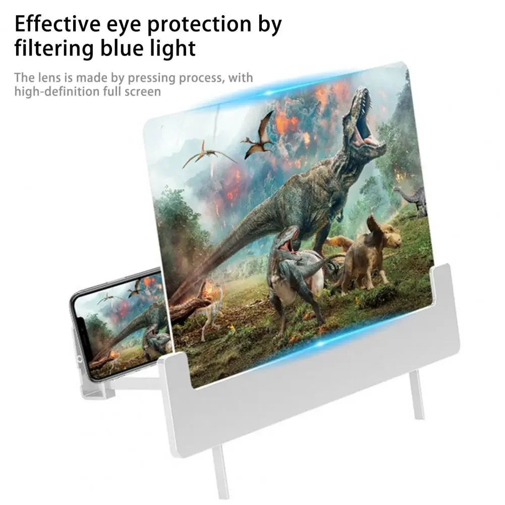 

Screen Amplifier Practical Anti-blue Light 2 Colors Stand Anti-Blue Light Lens Screen Enlarger for Household