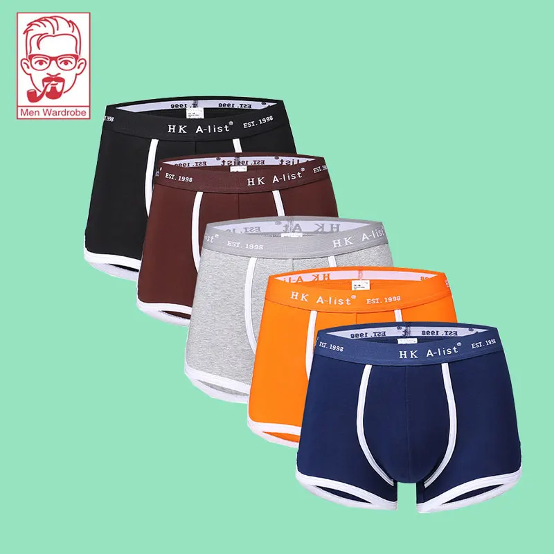 

Men's Underwear Pure Cotton Men's Boxers Sports Waistline Young Students Boxer Shorts Breathe Freely Comfortable Men's Boxers