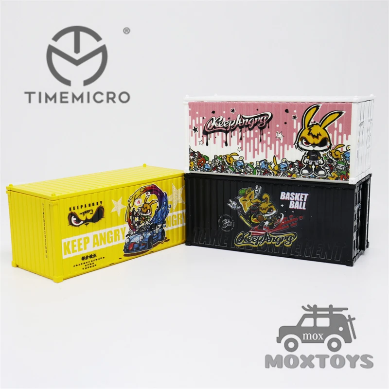 

TimeBox 1:64 Rabbit Keep Angry 20' graffiti Model container
