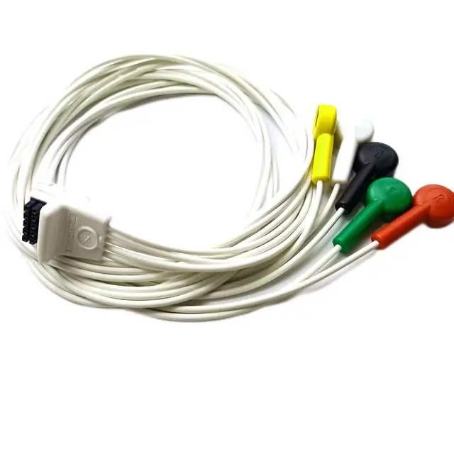 Кабель Мортара H3 + Holter morтара 9293-036-51 5-проводной кабель ЭКГ