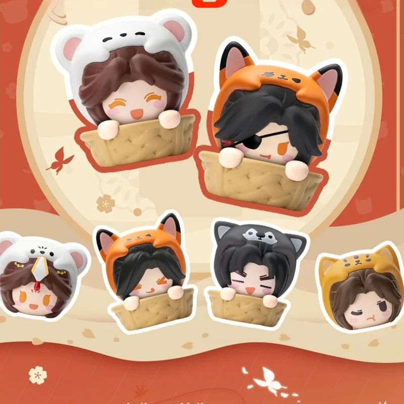 Spot Tianguan Blessing Cute Pet Stacking Joy Подлинная окружающая цветочная городская кукла Xie Lian