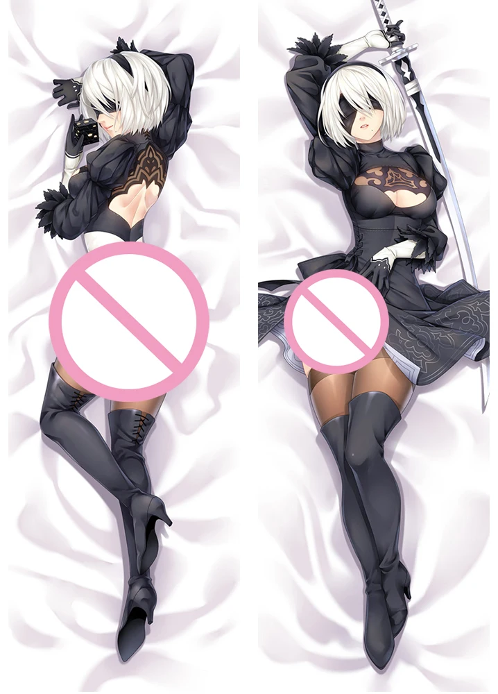 Case Character 2b 9s Otaku Moegirls Bedding Pillow Customize