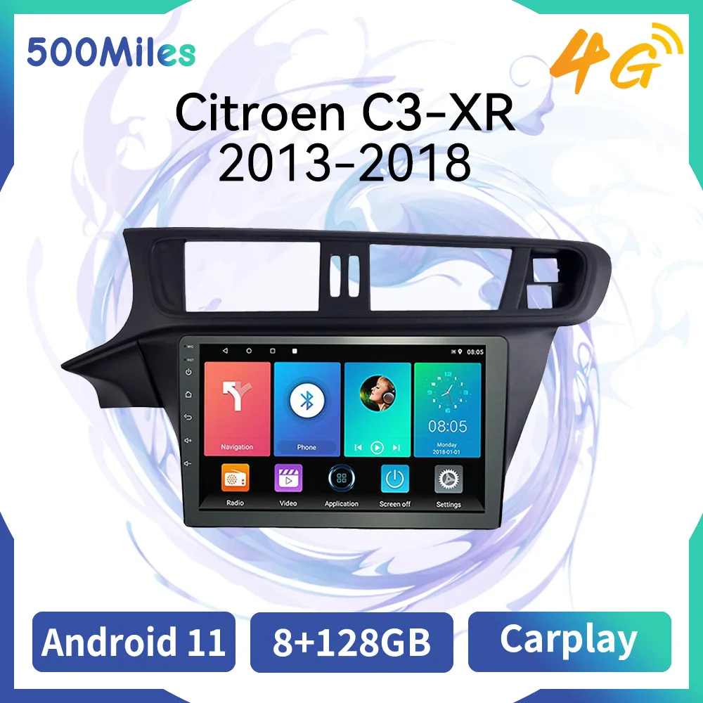 

2 Din Android Car Stereo for Citroen C3-XR 2013-2018 Car Radio Multimedia Video Player Navigation GPS WIFI Head Unit Autoradio