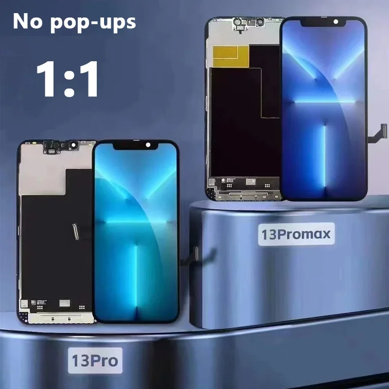 Фронтальный Дисплей Для iPhone XS 11 12 13 14 Pro Max Incell 3D Touch True Tone Полноэкранный Дигитайзер