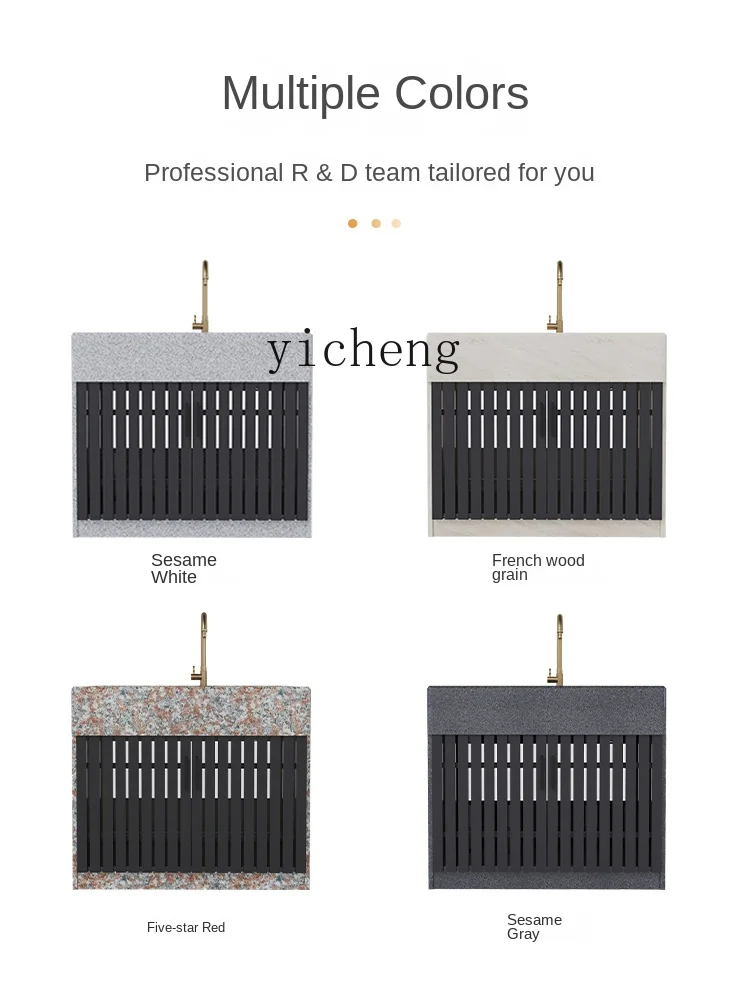 Мраморная Ванна для прачечной с платформой ZC балкона домашняя раковина уборной