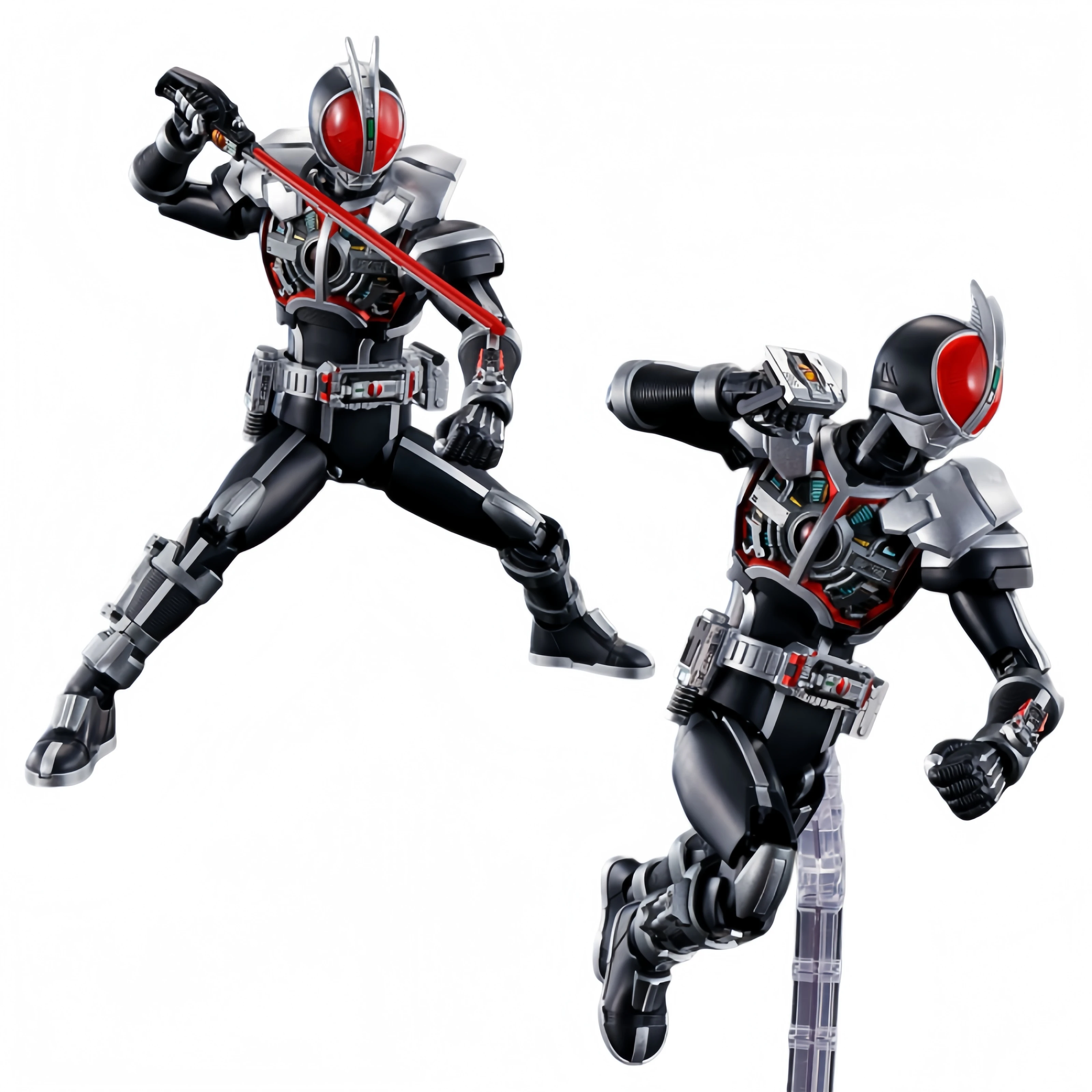 Bandai Hobby - Kamen Rider Faiz 555 - Оригинальный конструктор-фигурка Figure-rise Standard в форме Акселя Бластера, модель для сборки, игрушка-конструктор (art.: 3920db2839ea0) - 3920db2839ea0