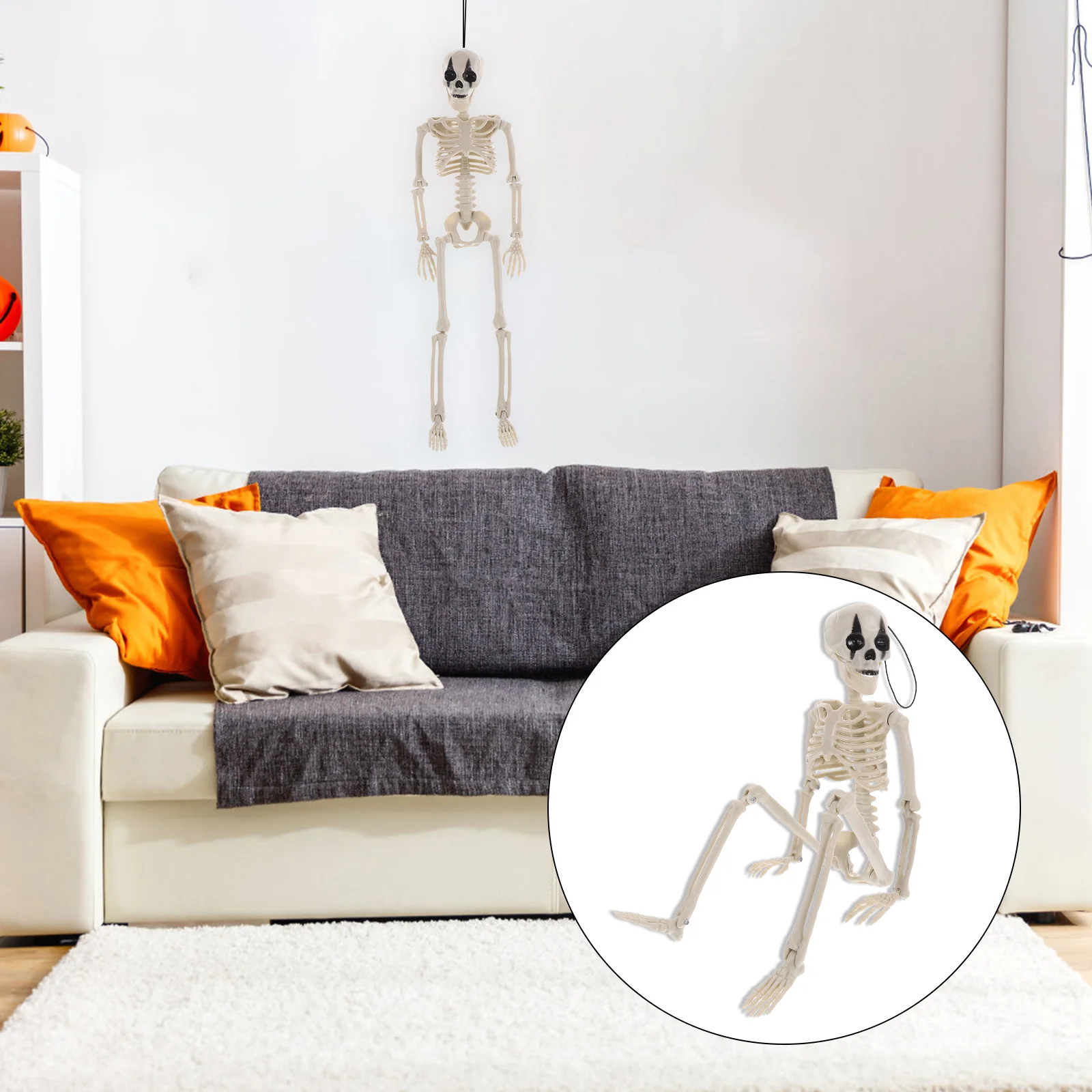 

Малый орнамент износостойкий имитационный декор для сада подвесной клоун