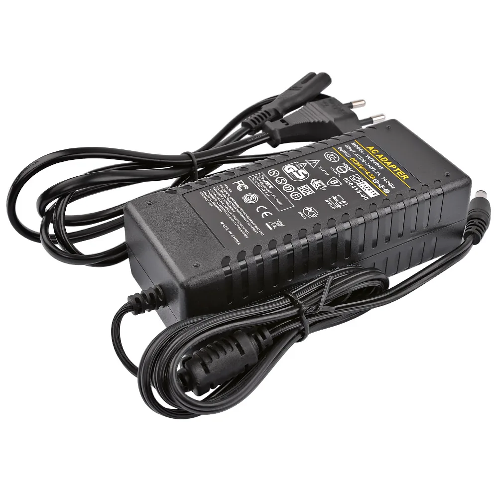 

Amplifier 24V Power Adapter AC100-240V To DC24V 4.5A Power Supply For TPA3116 TPA3116D2 TDA7498E Sound Amplifiers US EU Plug