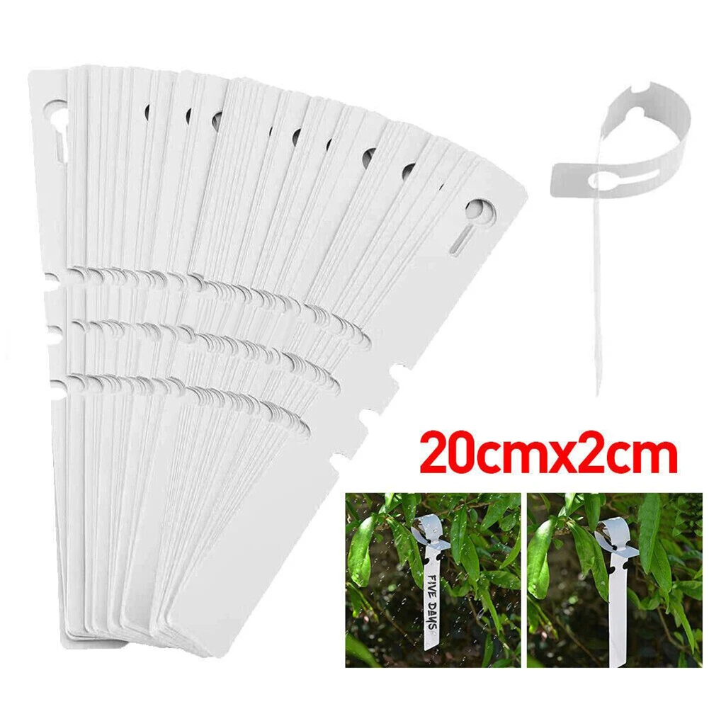 

200pcs Plant Labels Flexible PVC Plastic Garden Tag Nursey Plant Marker Waterproof Label Number Plate Garden Supplies