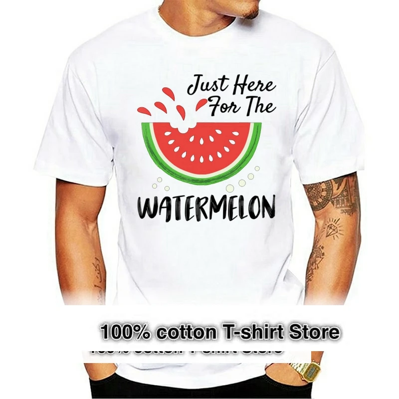 

Men'S Watermelon T-Shirt Size M-3Xl Slogans Customized Tee Shirt