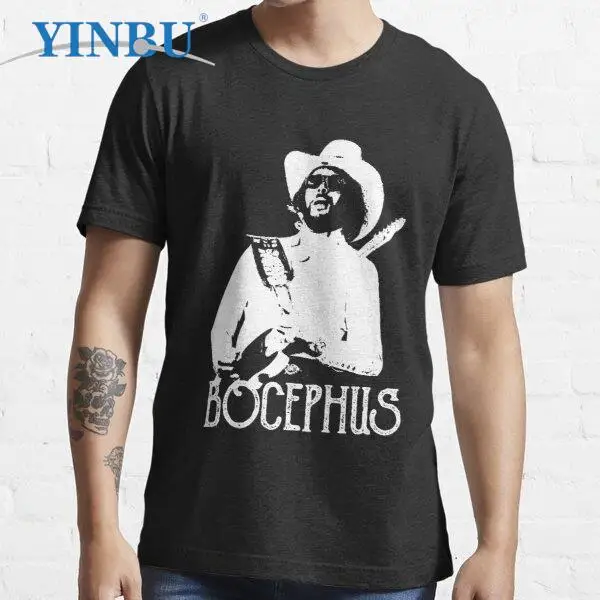 

Bocephus - Hank Williams Jr - White Stencil Unisex t shirts YINBU brand 2023 t-shirt Graphic Tee