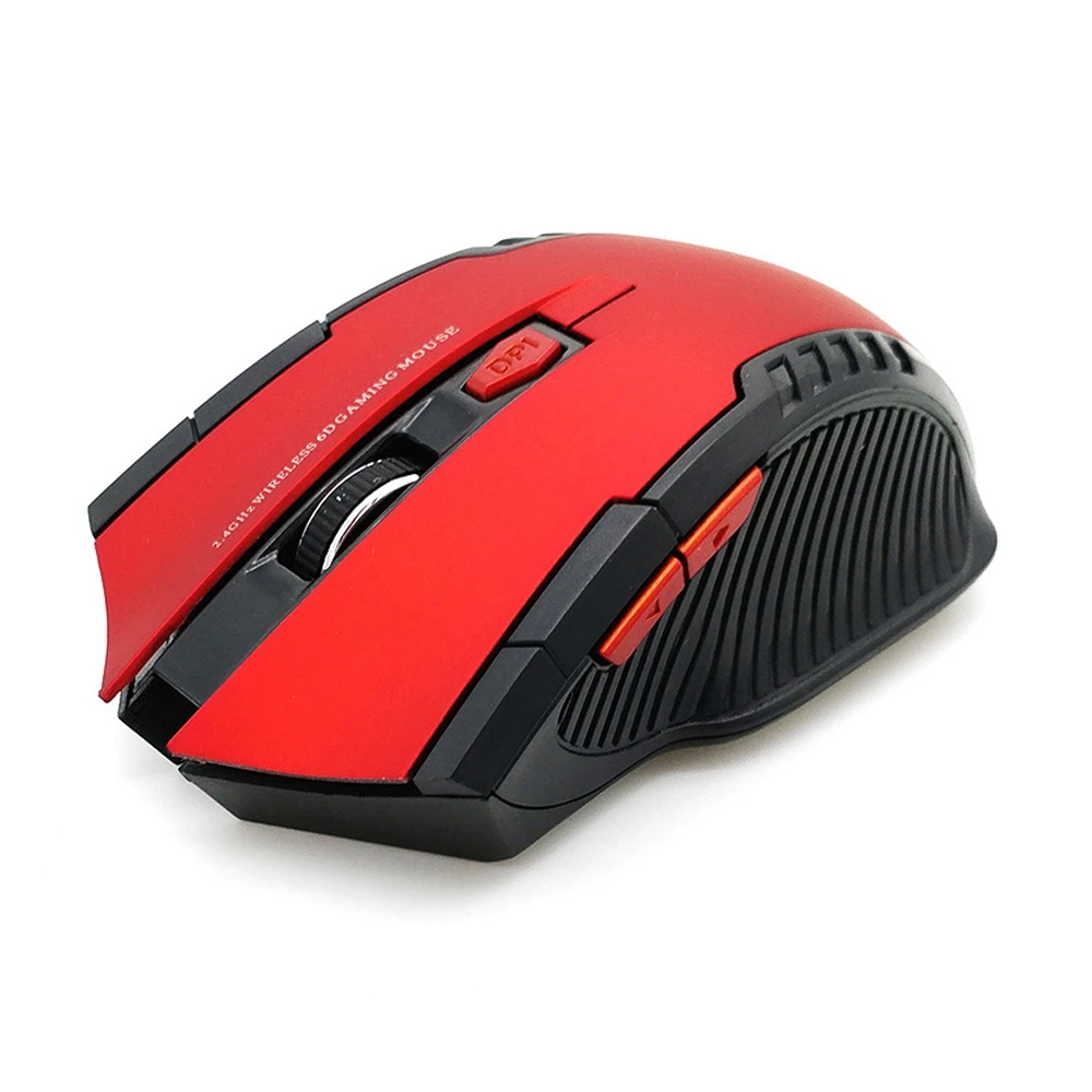 

2000DPI 2.4GHz Wireless Optical Mouse Gamer for PC Gaming Laptops New Game Wireless Mice with USB Receiver Drop Shipping Mause