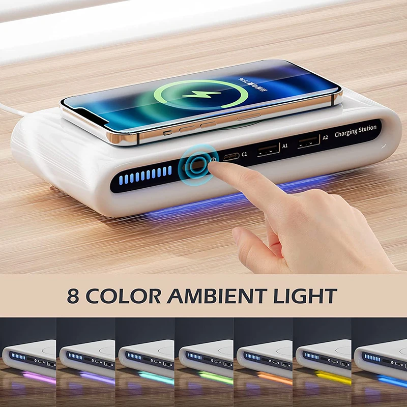 Фото USB-адаптер питания TQUQ, 30 Вт, 15 Вт, для iPhone, Huawei, Samsung, iPad №2