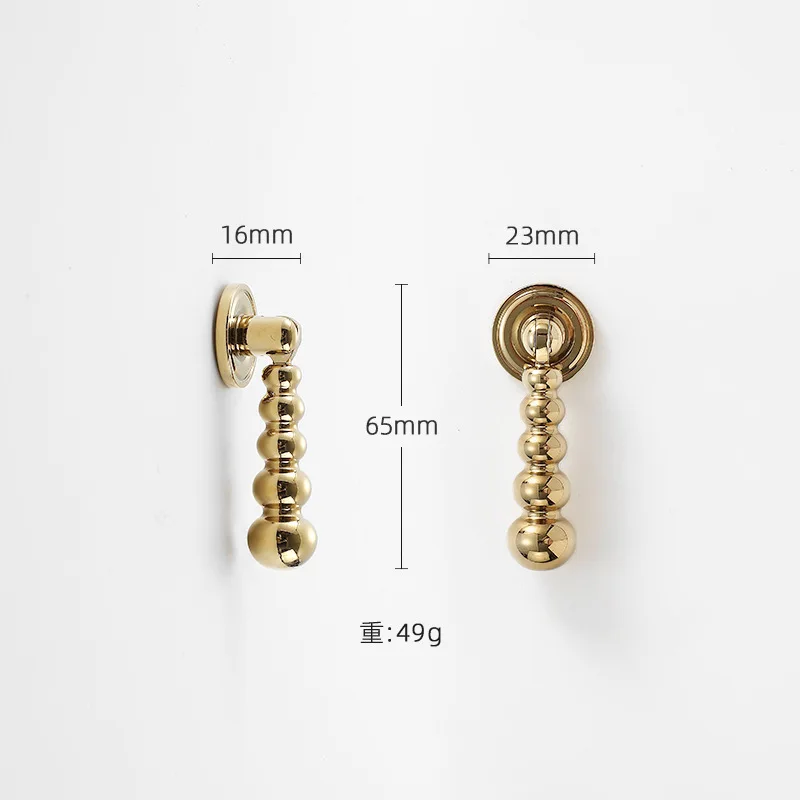 

Золотые латунные ручки для шкафов