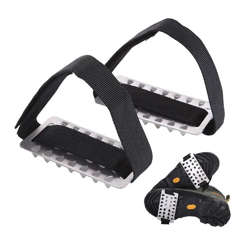 Нескользящие шипы для обуви снега противоударная обувь из нержавеющей стали