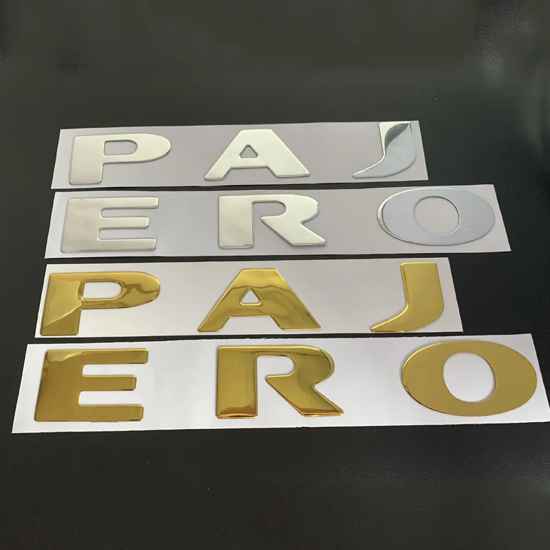 

PAJERO Logo Sticker PAJERO Car Hood Sticker Car Style For Mitsubishi PAJERO V73 V97 V93 V31 V32 V34 V33 Mitsubishi Sticker