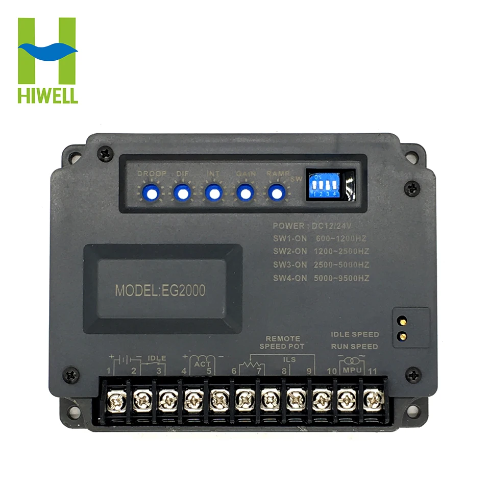EG2000 EG3000 Универсальный электронный регулятор скорости двигателя для дизельного
