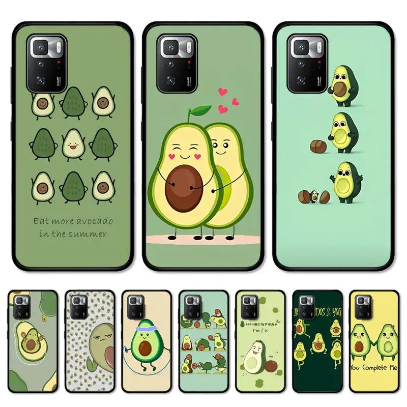 

Avocado Yoga Phone Case for Redmi 5 6 7 8 9 A 5plus K20 4X S2 GO 6 K30 pro
