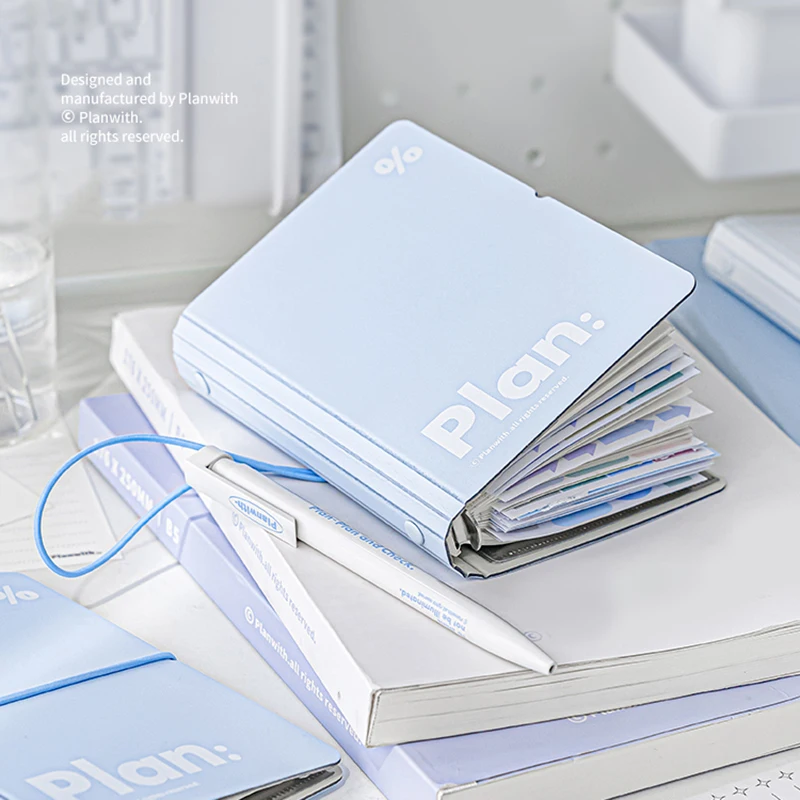 40 Pages/book Minimalist Pocket Loose-leaf Book Mini Portabl