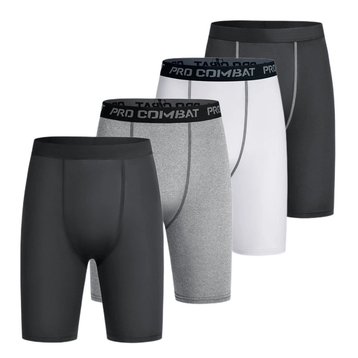 4pcs Set Long Leg Boxer Shorts Panties Men Underpants man Cotton Underwear For Men Boxershorts Sexy Male Underwears Brand Trunks