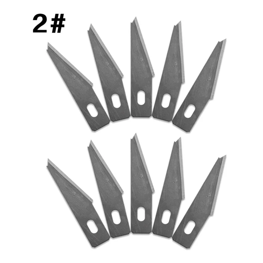 

Cutter Stainless Steelleather Craft Tools 10PCS Craft Silver Multifunction Blade Carving Blade DIY Hand Instrument Optional