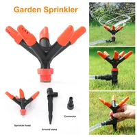 lawn sprinkler 360%c2%b0 rotating automatic garden water sprinklers nozzle adjustable 5 nozzles lawn irrigation watering tools