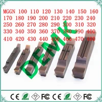 mggn150 160 200 210 220 250 280 300 320 350 420 non standard carbide inserts for mgehr slot grooving blade cnc lathe cutter tool