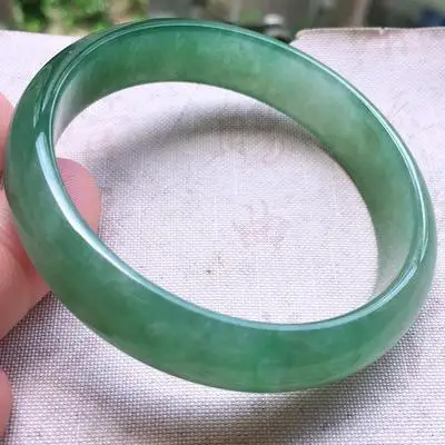 

Zheru jewelry натуральный бирманский жадеит 54 мм-64 мм светильник-зеленый браслет элегантные принцессы ювелирные изделия лучший подарок