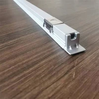 2mpcs new arrivals recessed mounting led strips under cabinet light aluminum profile pvc cover premium kitchen cabinet lights