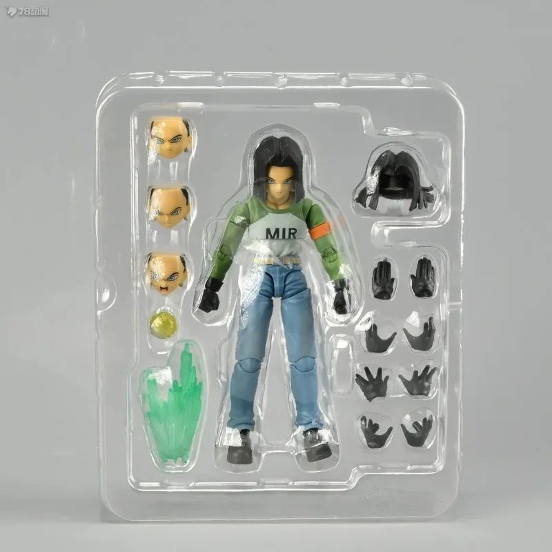 В наличии: Коллекционная фигурка Bandai S.H.Figuarts Dragon Ball Super Android 17 18 -UNIVERSE SURVIVAL SAGA- (Аниме, модель, игрушка) (art.: 3920db119de19) - 3920db119de19