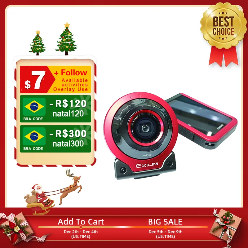 Подходит для Casio EX-FR100 beauty отбеливающая селфи-артефакт с длинными ногами