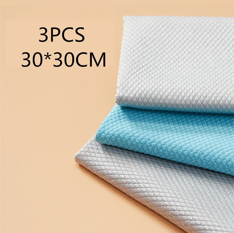 

Салфетки для чистки стекла BEAR FAMILY, микрофибра, 3 шт.