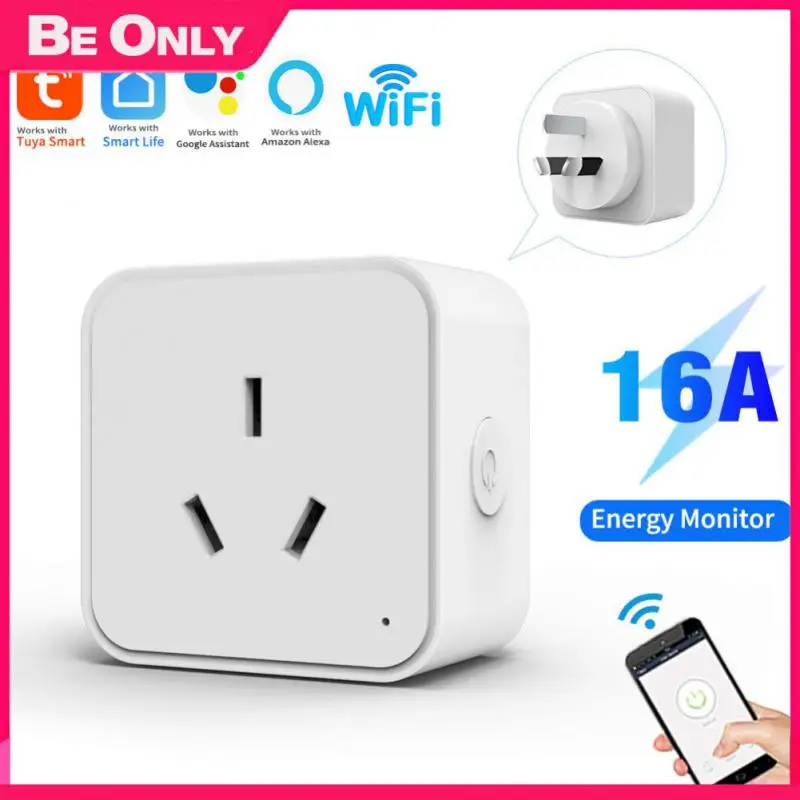 

Мини-розетка с функцией таймера, смарт-розетка с голосовым управлением, работает с Alexa Google Home Au