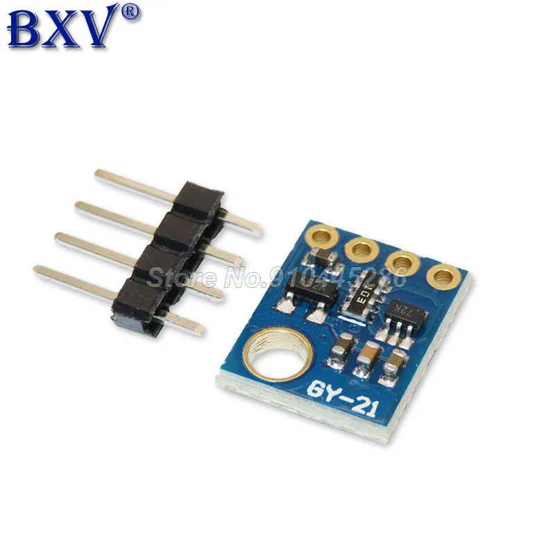 Датчик влажности с интерфейсом I2C Si7021 GY-21 HTU21 для Arduino, промышленная плата модуля высокой точности Ibuw