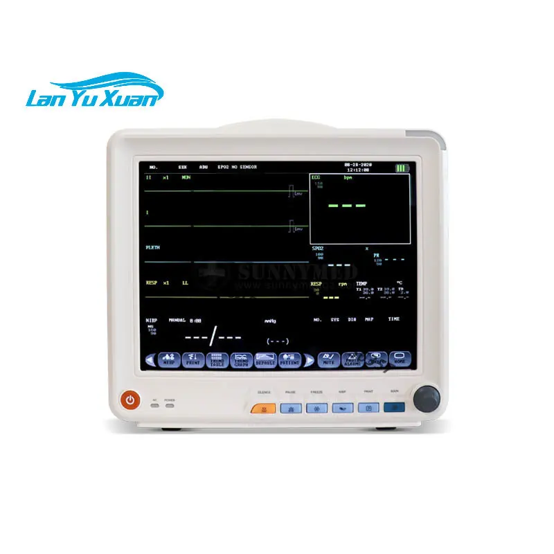 

SY-C005C Multi-Parameter Vital With 12 Inch LCD Screen For Adult Animal