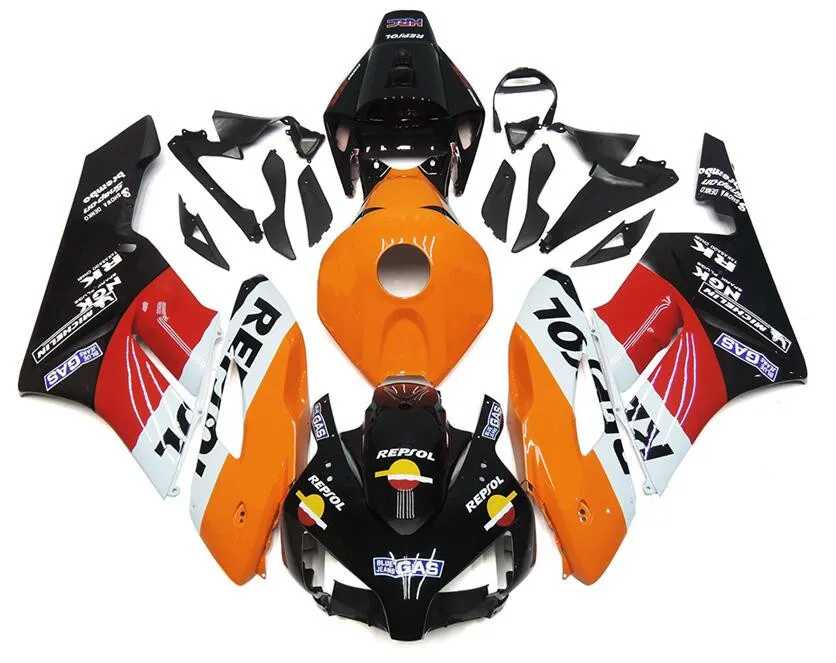 

Новый комплект обтекателей для мотоцикла ABS Подходит для HONDA CBR1000RR 04 05 2004 2005 Комплект кузова Repsol