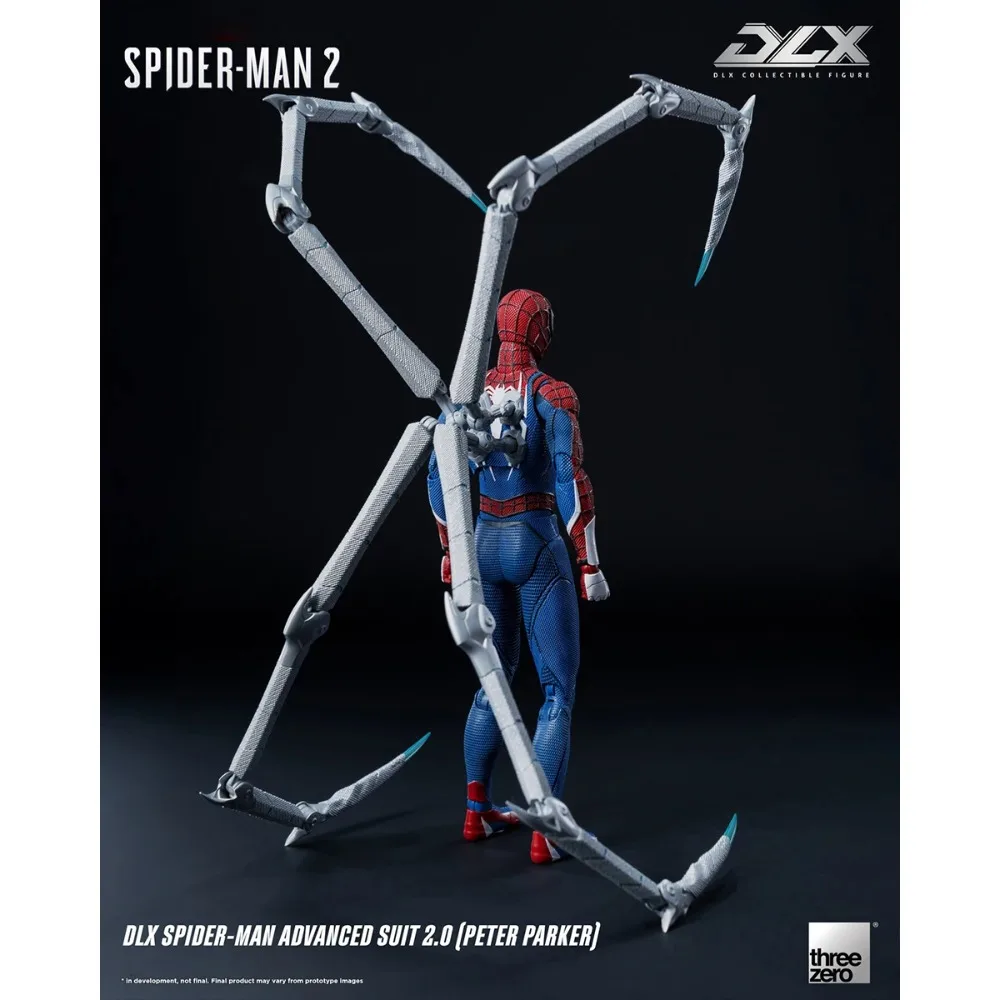 Фото Threezero DLX Человек-паук Высокий костюм 2,0 масштаб 1/12 Фигурка Коллекция игрушек Подарок Человек-паук Аниме Фигурка №2