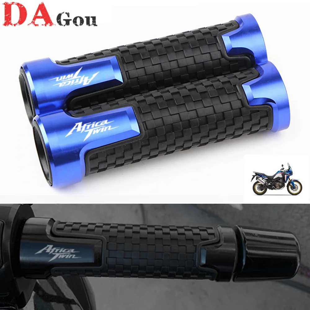 

2022 New Motorcycle 7/8"22mm Universal Handle Bar Grip Handlebar Hand Grips For Honda Africa Twin CRF1100L CRF 1000 L All Year
