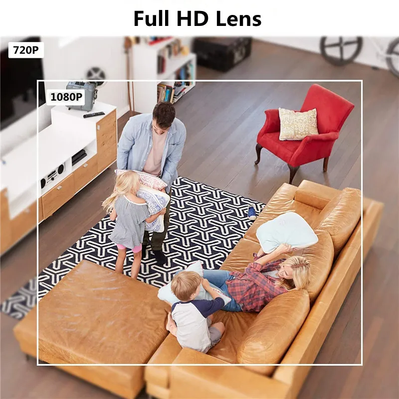 Мини-камера для дома и офиса HD Wi-Fi |