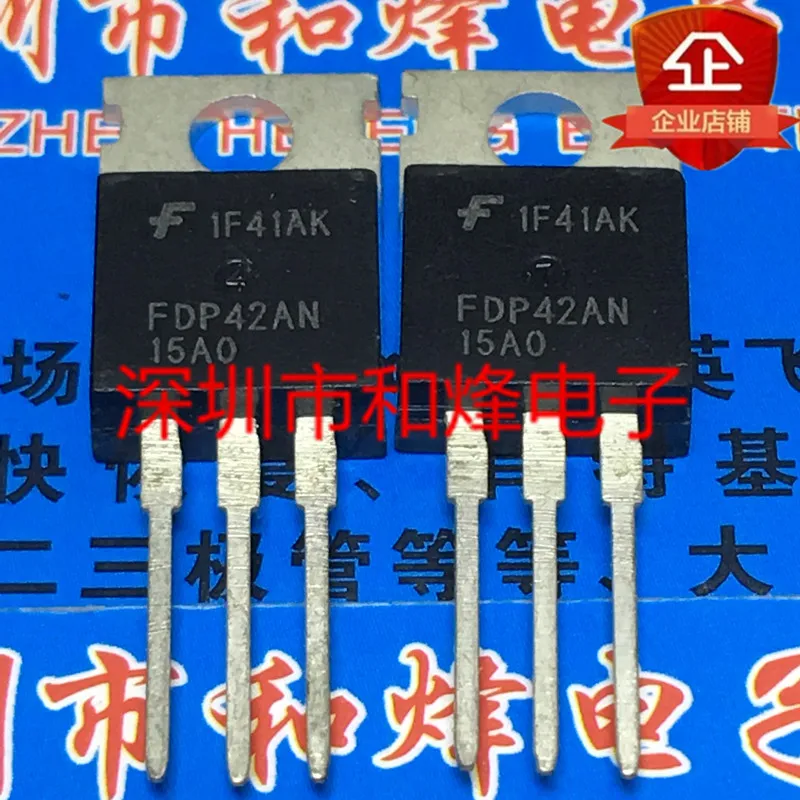 

Новые и оригинальные FDP42AN15AO TO-220 150V 35A в наличии, 5 шт.-10 шт.