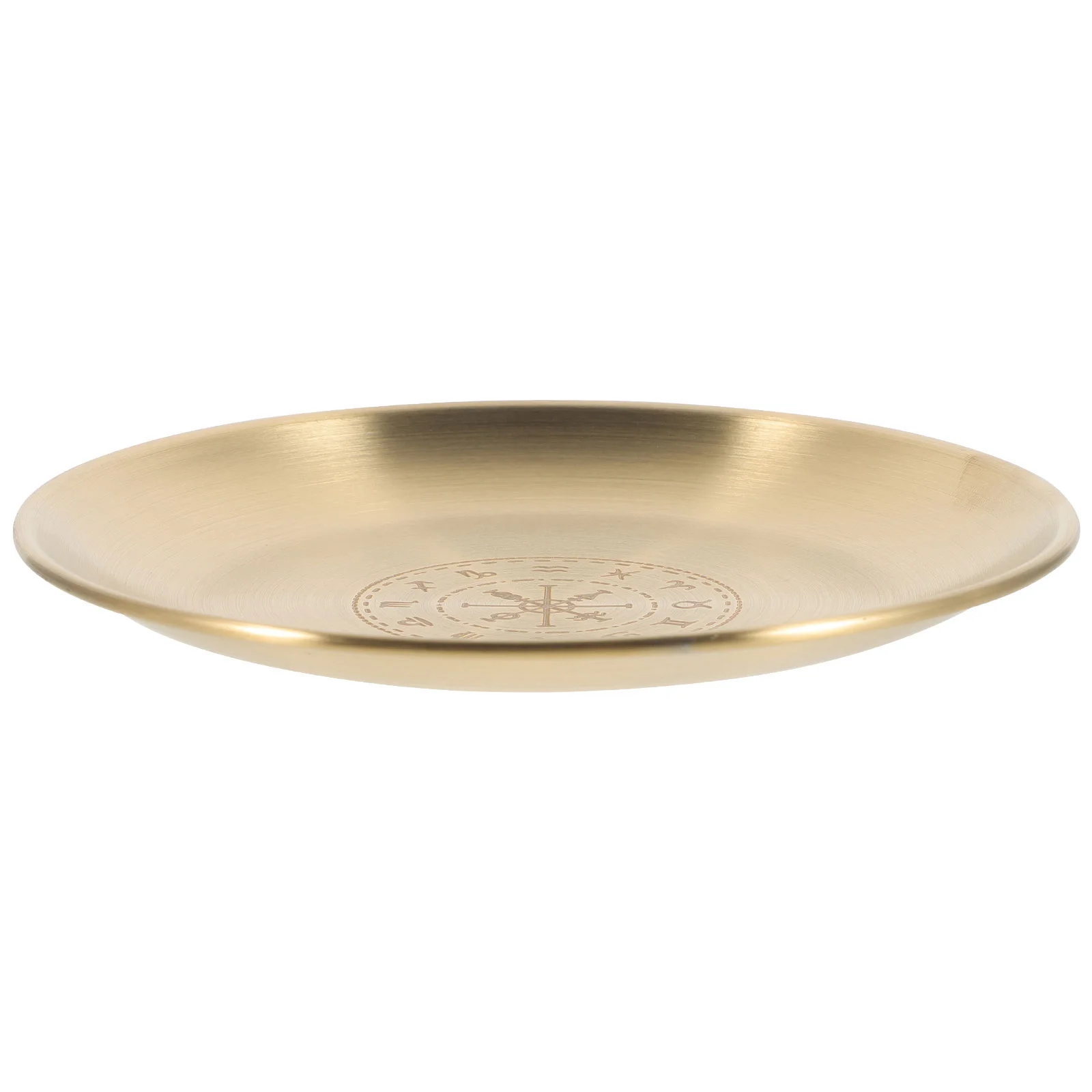 Трехфазный декоративный поднос для духов Pentacle в форме Луны с золотым диском