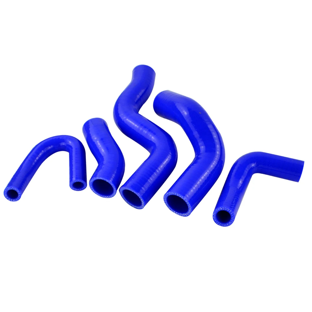 PQY RACING - синий силиконовый комплект шлангов охлаждающей жидкости радиатора для VW