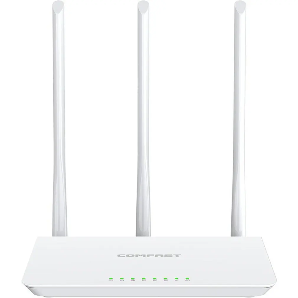 

WiFi Router CF-WR613N Long Range Coverage Home WiFi Router 300Mbps 2.4Ghz WiFi Amplifier Routers With 3 High Gain Antennas