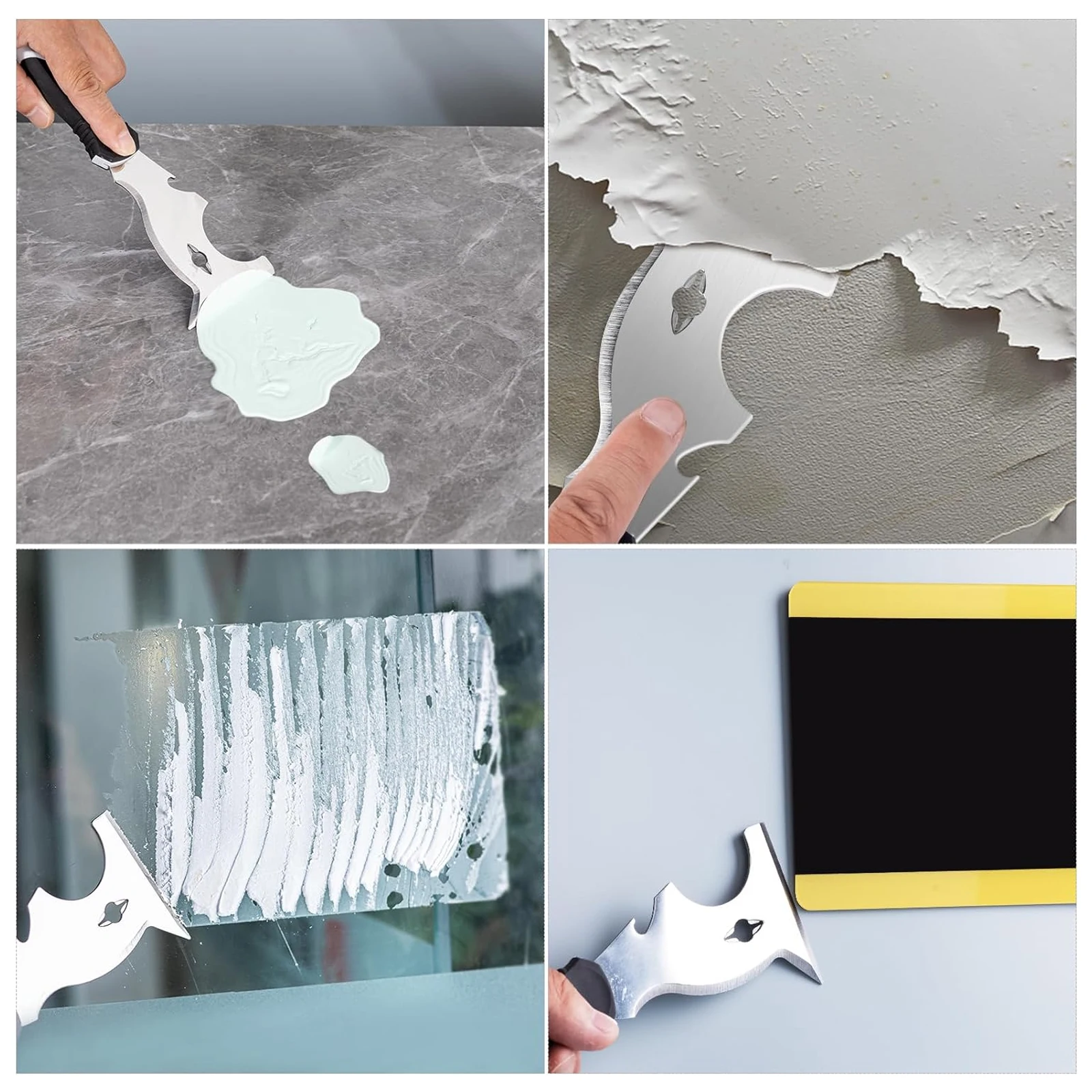 Скребок для краски из нержавеющей стали 10 в 1 2 шт.