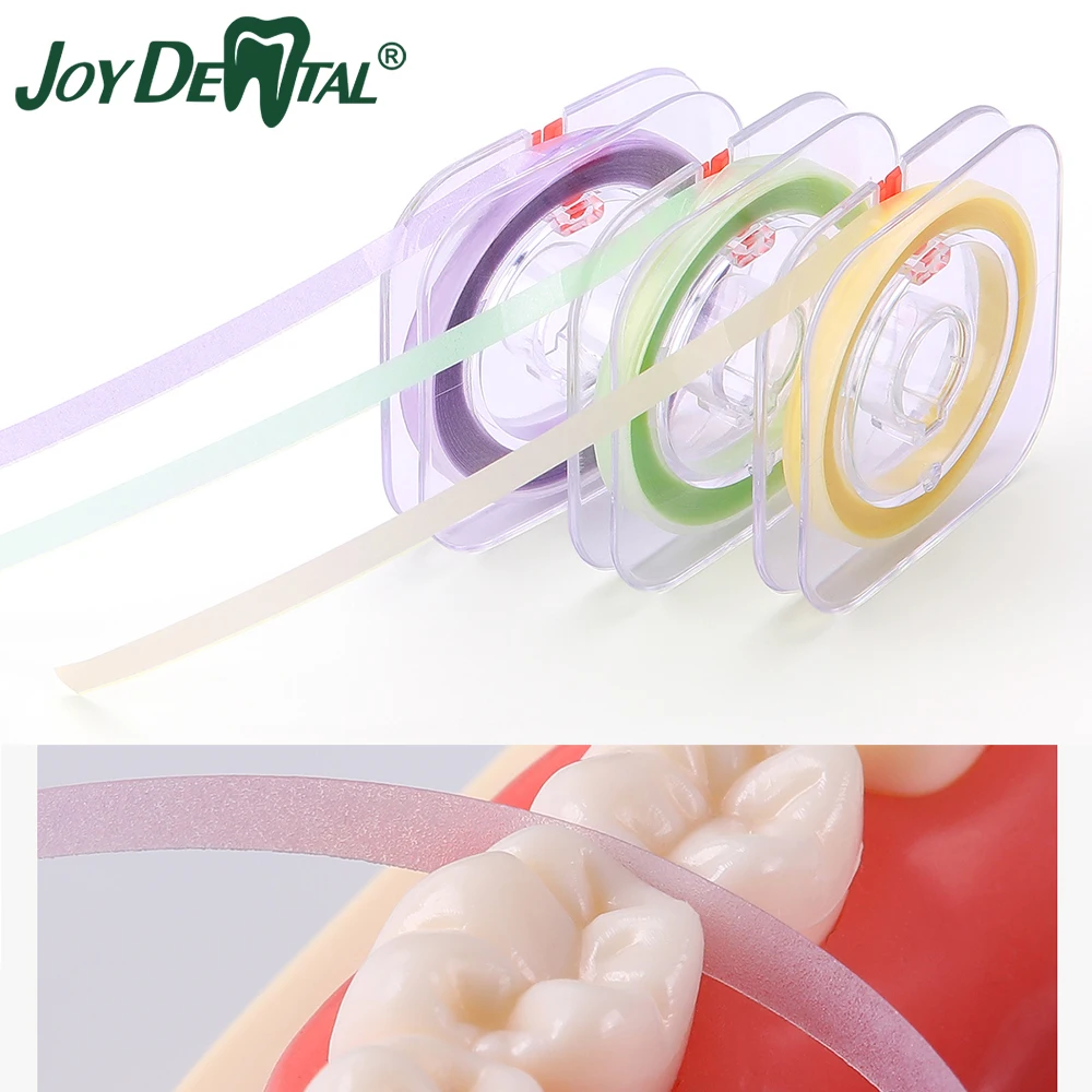 Полоски для полировки зубов абразивные материалы стоматологии 4 мм * 6 м/рулон